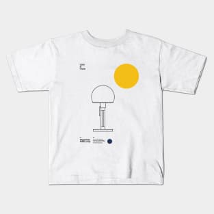 Wagenfeld Table Lamp, Wilhelm Wagenfeld, Minimal Furniture Bauhaus Design Kids T-Shirt